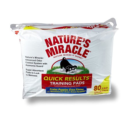 Nature's Miracle Quick Results Training Pads