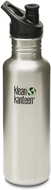 Klean Kanteen Classic Stainless Steel Drink Bottle, 800 ml