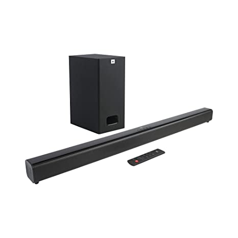 JBL Cinema SB 231 2.1 Channel Soundbar with Wired Subwoofer (110Watts, Dolby Digital, Extra Deep Bass)- Black