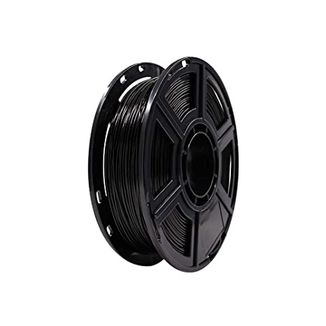 Flashforge PLA 1.75mm 3D Printer Filaments 0.5kg Spool-Dimensional Accuracy  /- 0.05mm for Finder and Adventurer 3 (Black)