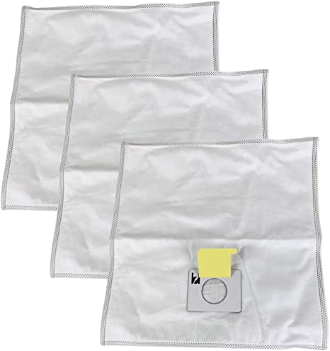 Crucial Vacuum Replacement Cloth Bags Compatible with Kenmore Part # 433934,20-5055,20-50557,02050557000,20-50558,609307,5055,50557,50558,Type C,Type Q & Models 360 Canister Vacuum (3 Pack)