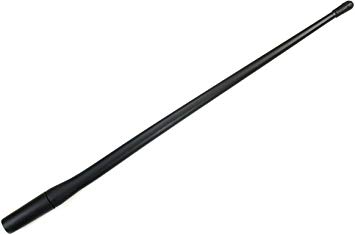AntennaMastsRus - 13 Inch All-Terrain Flexible Rubber Antenna is Compatible with Chevrolet Silverado 1500 (2006-2020) - Spring Steel Internal Core