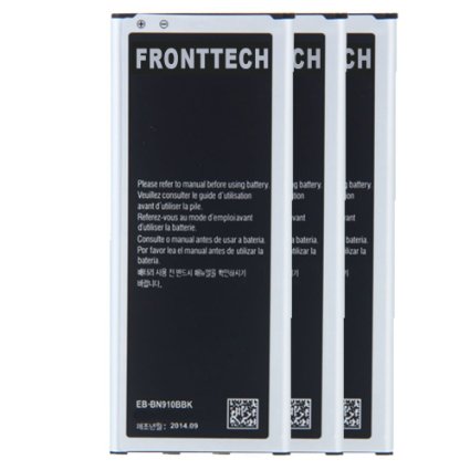 FrontTech 3220mAh OEM Battery Charger For Samsung Galaxy Note 4 SM-N910 N910A N910P (3batteries)