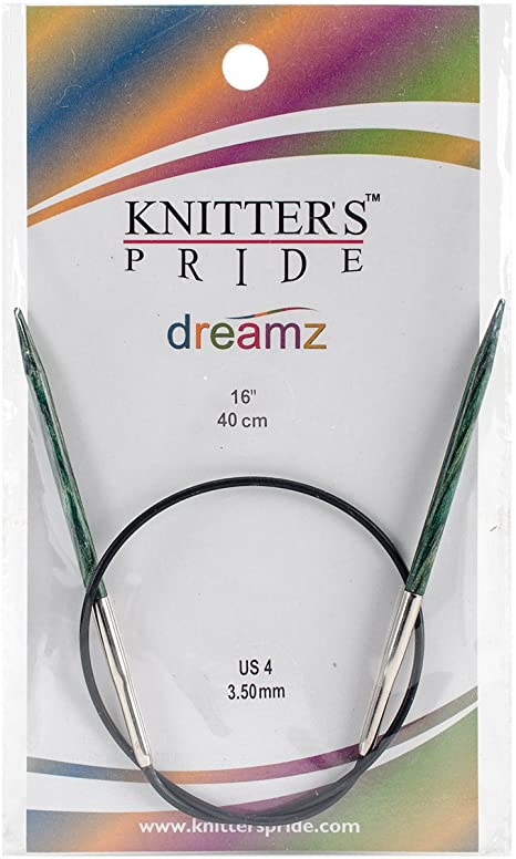 Knitter's Pride 4/3.5mm Dreamz Fixed Circular Needles, 16"