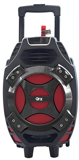 QFX PBX-61081BT/RD Portable Bluetooth Party Speaker