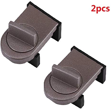 Pack of 2 Door Window Lock Baby Kids Child Safety Adjustable Sliding Window Door Security Lock Stopper Wedge