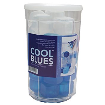 Icy Cools Cool Blues, Reusable Ice Cubes for your Drink