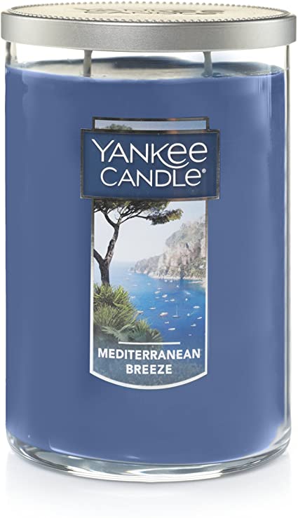 Yankee Candle Large 2-Wick Tumbler Candle, Mediterranean Breeze