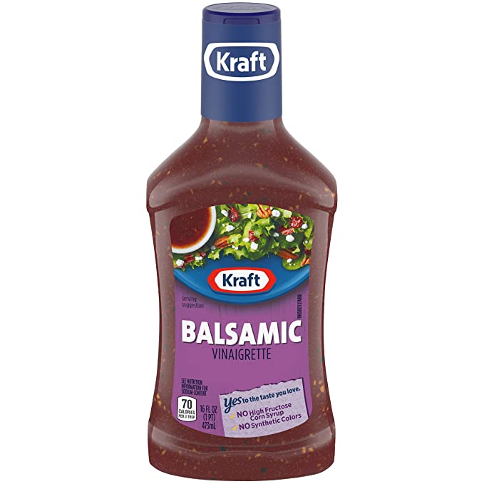 Kraft Salad Dressing, Balsamic Vinaigrette, 16 oz