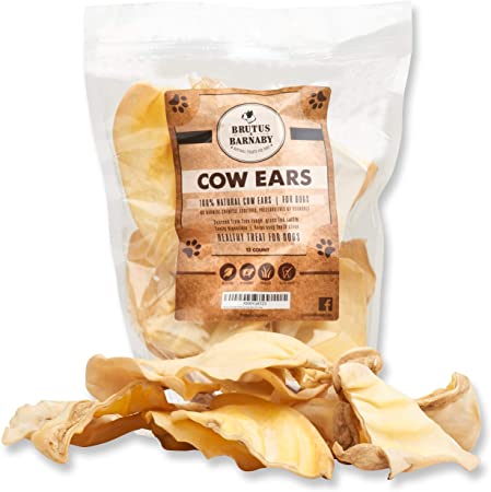 Cow Ears for Dogs, All Natural Whole Ears, No Added Hormone's , Grass Fed Cattle