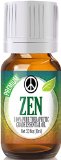 Zen Blend 100 Pure Best Therapeutic Grade Essential Oil - 10ml - Comparable to Young Livings Peace and Calming - Sweet Marjoram Roman Chamomile Ylang Ylang East Indian Sandalwood Vanilla French Lavender