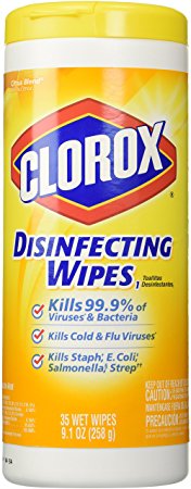 Clorox Disinfecting Wipes, Citrus Blend, 35 Count Canister