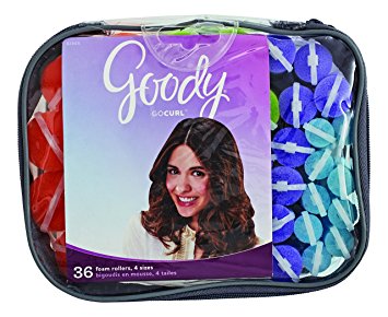 Goody Styling Essentials Foam Hair Roller, Mega Pack, 36 Count