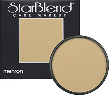 Mehron Makeup StarBlend Cake (2oz) (MEDIUM OLIVE)