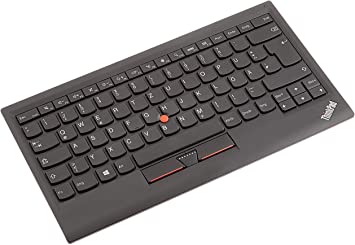 Lenovo 0B47202 ThinkPad Compact Tastatur (USB, TrackPoint, Deutsches Layout) schwarz