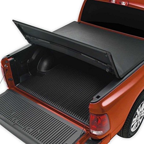 Prime Choice Auto Parts TC403324 5ft Truck Bed Tri Fold Soft Tonneau Cover