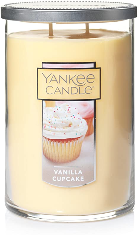 Yankee Candle Large 2-Wick Tumbler Candle, Vanilla Cupcake