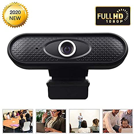 Webcam 1080P computer camera, high-definition webcam with built-in HD microphone 1080P USB PC webcam, widescreen video, streaming computer webcam with wide viewing angle, for video call recording conference laptop