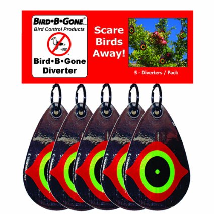 Bird B Gone Reflective Scare Bird Diverter Set of 5