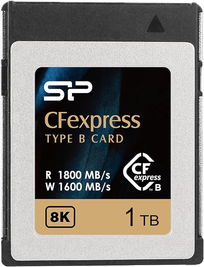 Silicon Power 1TB CFexpress Type B Memory Card, Up to 1800MB/s Read, Min Sustained Write: 1500MB/s