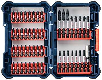 Bosch SDMS48 48Piece Impact Tough Screwdriving Custom Case System Set