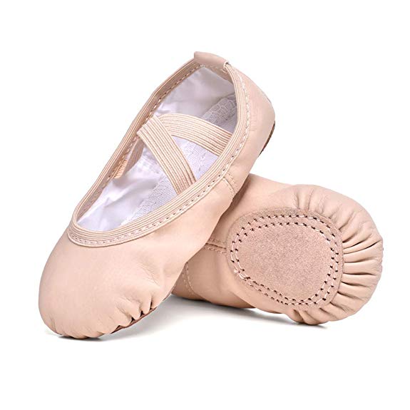 STELLE Girls Ballet Practice Shoes, Yoga Shoes for Dancing