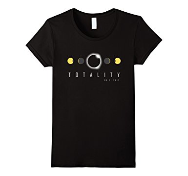 Total Eclipse Shirt 2017, Solar Eclipse Phases Totality Gift