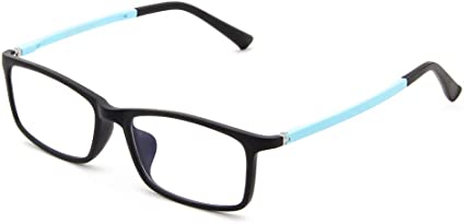 Cyxus Computer Glasses Blue Light Blocking (Ultem Lightweight Flexible) Minimize Headache Sleep Better (8328T05,Blue)