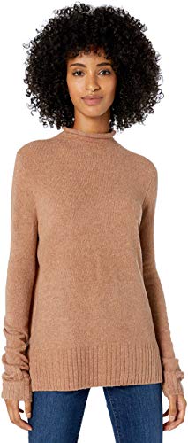 Amazon Brand - Goodthreads Women's Mid-Gauge Stretch Funnel Neck Sweater