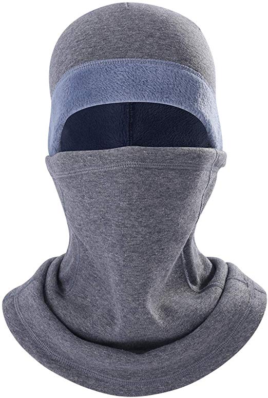 B BINMEFVN Balaclava Ski Mask - Windproof Cold Weather Face Mask Winter Fleece Hood for Men and Women