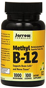 Jarrow Formulas - Methyl B-12 1000 mcg. - 100 Lozenges