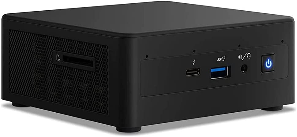 Intel NUC11PAHi7 Home & Business Mini Desktop (Intel i7-1165G7 4-Core, 64GB RAM, 1TB PCIe SSD   1TB HDD (2.5), Integrated Graphics, WiFi, Bluetooth, 1xHDMI, 1 Mini Display Port, Win 11 Home)