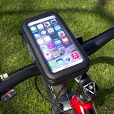 Gear Beast Waterproof Case Bike Mount Phone Holder for iPhone 6s iPhone 6 5 5s Galaxy S6 S6 edge S5 S4 HTC LG Sony Google Nexus and devices with up to a 52 inch display