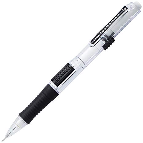 Pentel QUICK CLICK Mechanical Pencil (0.5mm), Black Barrel, Box of 12 Pencils (PD215A)