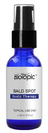 Bald Spot Treatment by Biotopic - Professional Hair Serum with Natural Hair Loss Vitamins for Nurturing and Strengthening Hair | Once-a-day Application | Minoxidil Free ( 1 Fluid Ounce)