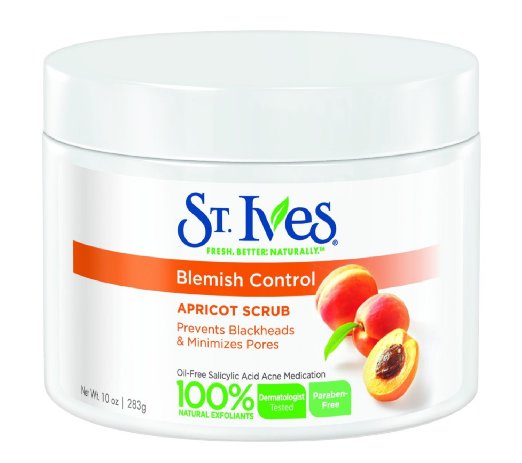 St Ives Blemish Control Apricot Scrub 10 Oz 3 Pack