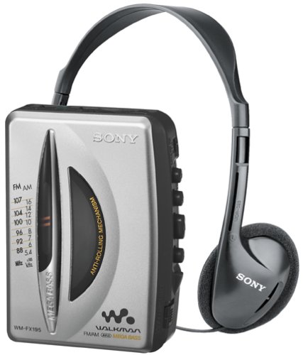 Sony WM-FX195 Walkman AM / FM Stereo Cassette Player with Auto Shut-Off