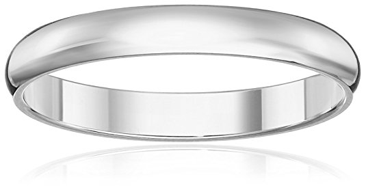 Classic Fit 10K Gold Wedding Band, 3mm