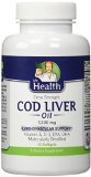 Extra Strength Cod Liver Oil Capsules with Vitamin A D-3 Epa DHA Molecularly Distilled Provides 240mg of Omega 3 Fatty Acids Fish Oil Pills Are Benefcial for Cardiovascular Support
