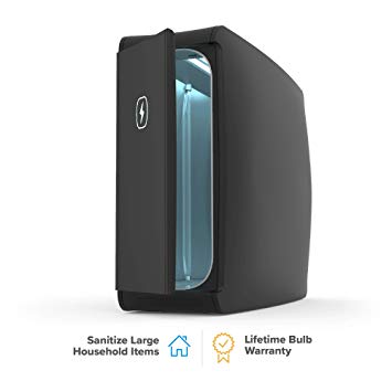 HomeSoap UV Sanitizer | Patented & Clinically Proven UV Light Disinfector | (Black)