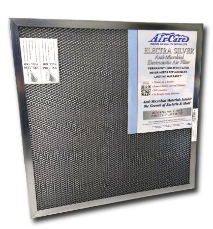 16x25x1 Electrostatic Washable Permanent AC Furnace Air Filter