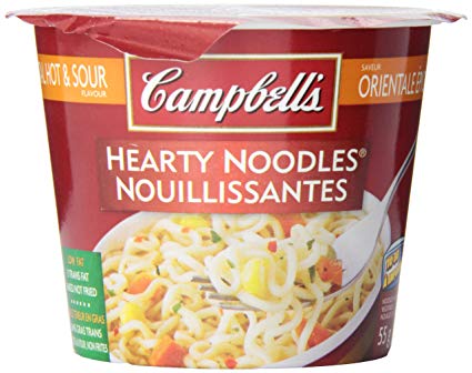 Campbell's Hearty Noodles Oriental Hot and Sour Flavour, 55gm