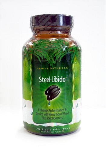 Irwin Naturals Steel Libido  (75 Gel Caps)