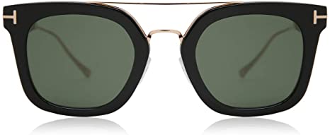 Tom Ford FT0541 05N Black Alex Retro Sunglasses Lens Category 3 Size 51mm