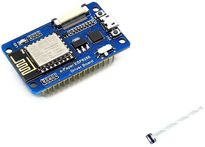 waveshare Universal e-Paper Driver Board with WiFi SoC ESP8266 onboard for Various SPI e-Ink Raw Panels Supports Arduino Development