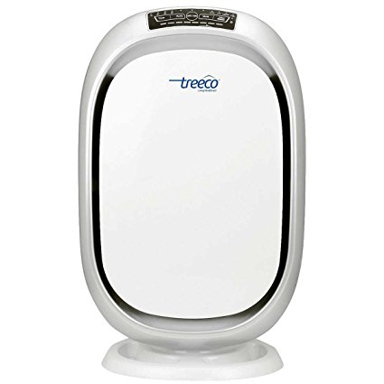 Treeco TC-207 Room Air Purifier 4 Step Air Purification with Hepa, Ionizer and Activated Carbon