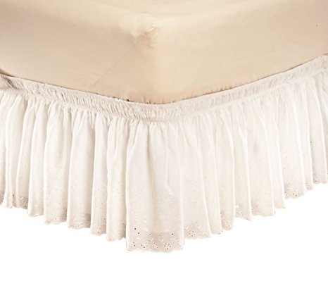 Miles Kimball Eyelet Bed Ruffle