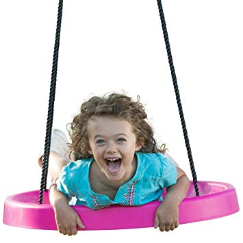 Super Spinner Swing--Fun, Easy to Install on Swing Set or Tree!