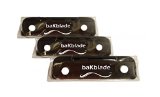 NEW 3 PIECE SET - baKblade BIGMOUTH Do-It-Yourself Back Shaver Replacement Set