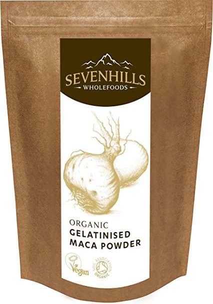 Sevenhills Wholefoods Organic Gelatinised Maca Powder 500g